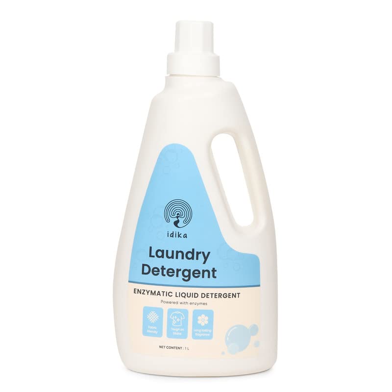 IDIKA Advanced Bio Enzyme Based Matic Liquid Detergent | Plant Based Detergent | 100% Safe | For Top & Front Load Washing Machines | Tough Stain Removal | Non-Toxic & Environment-Friendly | 1Ltr Pack (B0BH4Y9YQX) Amazon Price History, Amazon Price Tracker