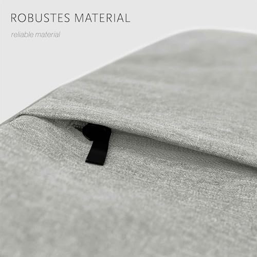 Housse tablette Samsung Galaxy Tab S8 Plus moex en polyester gris - 7