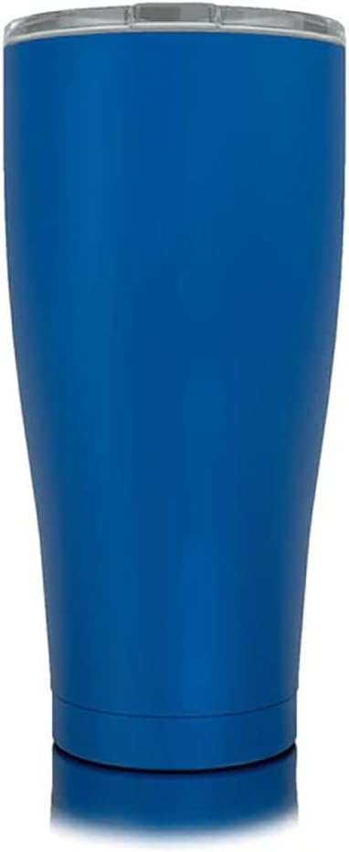 Deep Blue, 30 Oz. : New & Improved Design Matte Deep Blue 30 Oz. SIC (Seriously Ice Cold) Stainless Steel Tumbler Double Wall Vacuum Insulated Cup No Sweat Travel Mug Multiple Powder Coated Colors