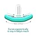 Nanobebe Baby Pacifiers 0-3 Month - Orthodontic, Curves Comfortably with Face Contour, Award Winning for Breastfeeding Babies, 100% Silicone - BPA Free. Perfect Baby Registry Gift 2pk,White