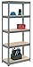 Nexel Industries RLX388 18 x 36 x 96 in. 5 Shelf Wood Deck Rivet Lock Shelving Unit