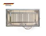 mit Sauerstoffmangelsicherung 6,5 kW Gas Infrarotheizung mit Wandhalterung/Camping Gasheizung Infarot Gasheizer Wärmestrahler (Gasofen, Campingheizung, Heizung, Werkstatt Garage, Terrasse) Made IN Germany