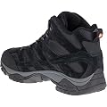 Merrell Men's Moab 2 Vent Mid Hiking Boot, Black Night, 9 M US