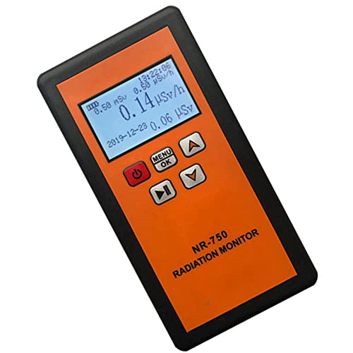 Detector de Radiación Nuclear NR-750 con Alarma LCD miniatura 1