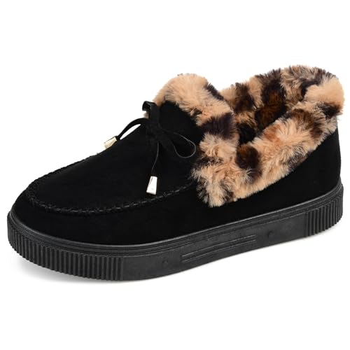 Journee Womens Midnight Tru Comfort Foam Slip On Shoe Style Round Toe Slippers