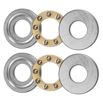 2 Cuscinetti Assiali A Sfera Ottone 4x9x4mm ABEC3 - Per Applicazioni Meccaniche - Foto 11