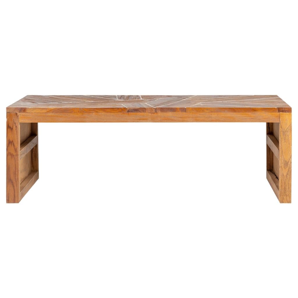 Mobile TV in legno massello di teak, 110 x 60 x 38 cm
