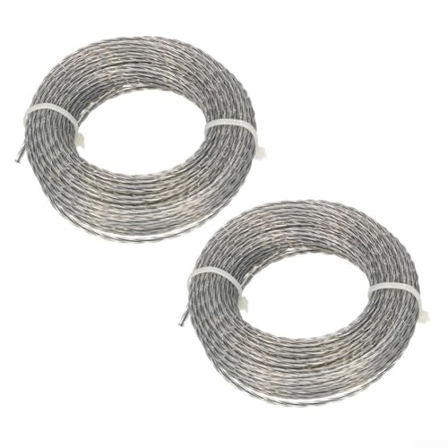 HEBEOT Cuerda de repuesto para plantas silvestres, arbustos, malezas, césped alto, jardines pequeños, campos agrícolas, municipal, espacio verde, paisajistas profesionales, jardineros domésticos (10 x