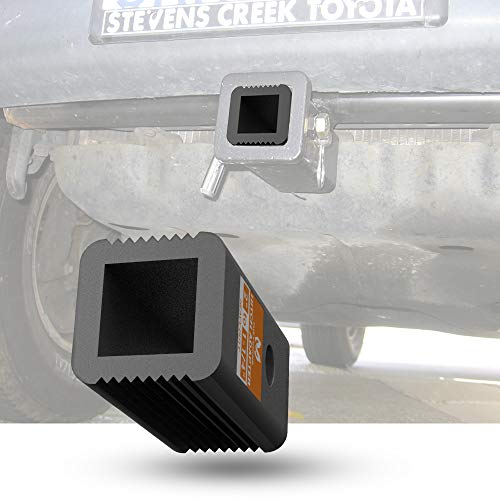 SKYSHALO Hitch Adapter, 1-1/4 In. To 2 In. Receiver Hitch Extender Extension, Trailer Hitch Riser With 4 In. Rise/Drop, Black TCYZSJGDK114LE12SV0-730 - The Home Depot - Foto 3