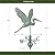 Good Directions Graceful Blue Heron Weathervane, Blue Verde Copper