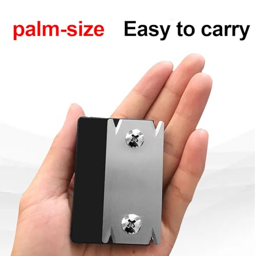 Limeow 1 Stück Umleimer Kantenschneider Kantenhobel Fasenhobel Holzhobel Holzwerkzeug Tischler Werkzeug Hobelmaschine Dickenhobelmaschine Mit 2 Ersatzmesser für Holz-Pvc-Abs-Kantenanleimer (Schwarz)