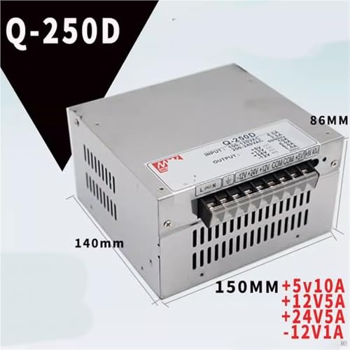 Alimentation de commutation Q-250D à quatre canaux DC pour régulation de tension stable - 3