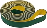Couleur : jaune-vert Circonférence de la Courroie de Transmission : 1000-1850 mm Courroie de Transmission Plate en Nylon Jaune-Vert Courroie de Transmission Robuste, 1000x30x2mm