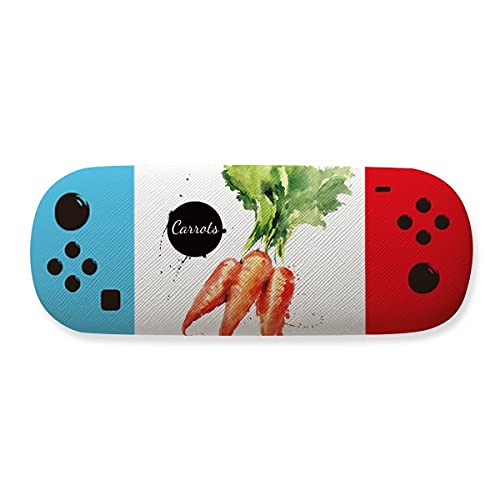 Étui de rangement pour lunettes anti-rayures avec motif carotte fun