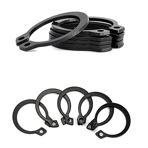 Circlips externes 7mm acier allié 65Mn pour composant électrique et automobile