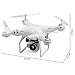 RC Drone,WiFi 4K HD Camera Live Video RC Quadcopter with Altitude Hold, Gravity Sensor Function, RTF and Easy to Fly for Beginner (Drone)
