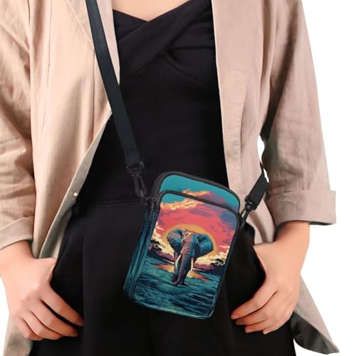 Crossbody Bag Sling Phone Wallet Purse Handbags for Women Men Travel3