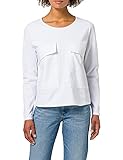  United Colors of Benetton (Z6ERJ Damen Maglia G/C M/L 3S5VE19J4 Kapuzenpullover, Bianco 101, M