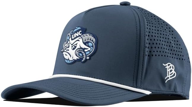 Branded Bills Officially Licensed x North Carolina Tar Heels Orion Rope 5-Panel UNC Rameses PVC