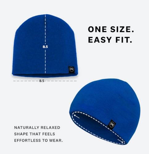 Image of Revony Evony Beanie Cap - Soft Knit Beanie Hat - Warm and Durable