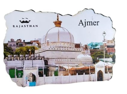 Decorative Ajmer Dargah Sharif Fridge Magnet, Rajasthan Tourist Souvenir 1 Piece.-image-24