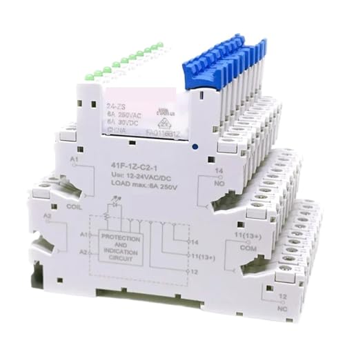 Relais HF41F pour éviter les pannes de signal et simplifier le câblage de commande 6A