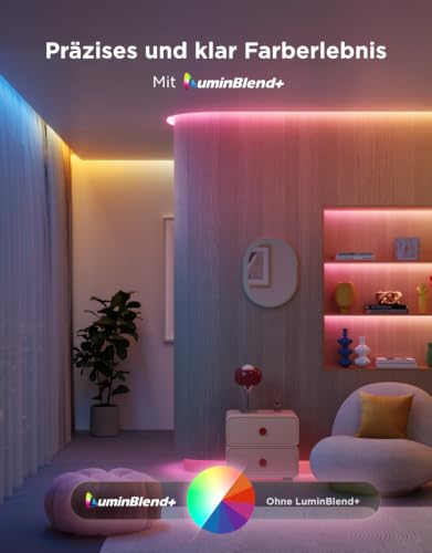 Govee LED Strip Light 2, RGBWWIC Smart 5m LED Streifen mit LuminBlend+ – Ansicht 2