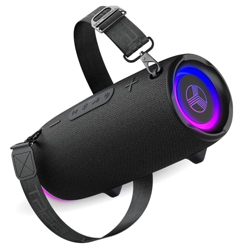 TREBLAB HD-Max Portable Bluetooth Speaker, 60W Loud Stereo Sound...