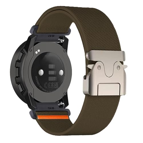 Correas Trenzada de Nailon para Suunto 7/9/9 Titanium/9 Baro/Spartan Sport Correa, Suave Elástico Nylon con Paracaídas Banda de Repuesto Transpirable Pulseras Compatible con Suunto 7 Correa (5)