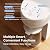 Purevua PR1-A Countertop UV Reverse Osmosis Water Filter System, 6 Stage RO Filtration Purifier No Plumbing Machine for Home Counter Top with 68 fl.oz(2L) Glass Pitcher, TDS and Filter Life Detection