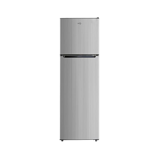 Geladeira Refrigerador HQ Defrost 290 Litros Preto/Cinza HQ-290RDF 220V