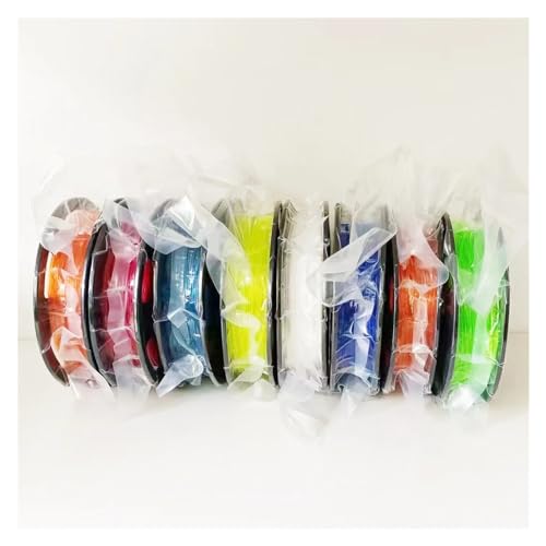 Filamento TPU elástico flexible 500g 1.75mm color amarillo translúcido - Fernando Cortés