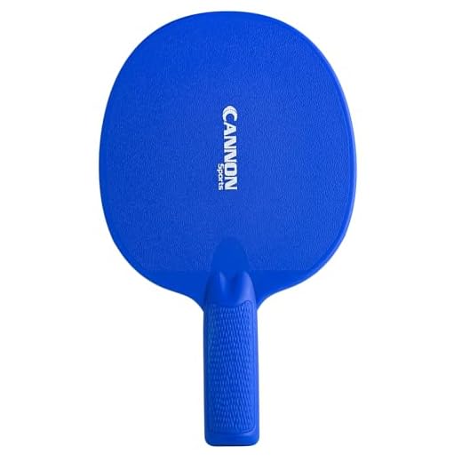 Cannon Sports Table Tennis Paddle - Unbreakable and Weather Resistant for Indoor/Outdoor (Royal Blue)