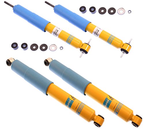 NEW BILSTEIN FRONT & REAR SHOCKS FOR 95-04 TOYOTA 2WD TACOMA WITH 5-LUG WHEELS, GAS PRESSURE SHOCK ABSORBERS, BASE DLX, 1995 1996 1997 1998 1999 2000 2001 2002 2003 2004