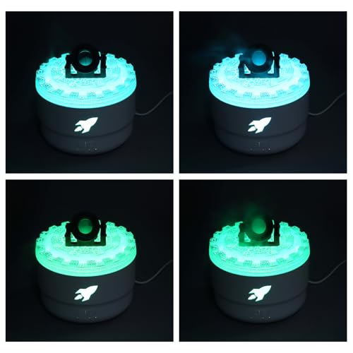 Humidificador Difusor Aromático Mrisata 200ml Negro miniatura 6