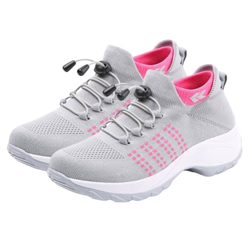 Comfort Wear Orthowear Shoes for Women Breathable Orthopedic Sneakers Comfortwear Ortho Shoes for Women Plantar Fasciitis Ortho Stretch Cushion Thick Bottom Comfortable