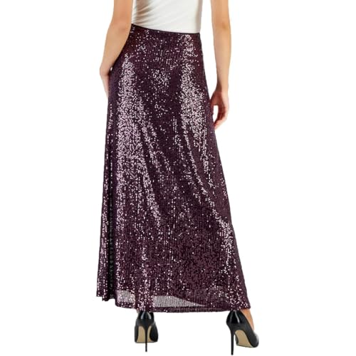 Anne Klein Womens Sequined A-Line Skirt2