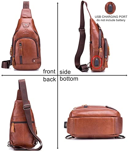 Bolso bandolera de piel BULLCAPTAIN, el complemento ideal para tus viajes 3