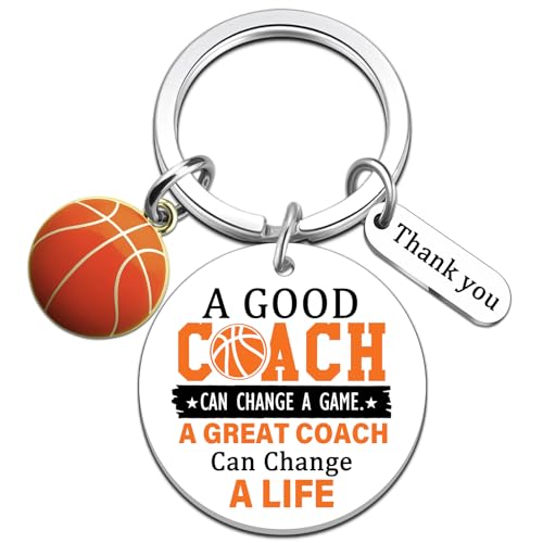 Uerifr Coach Appreciation Gifts Coach Keychain Thank You Gift for Coaches Mentor...