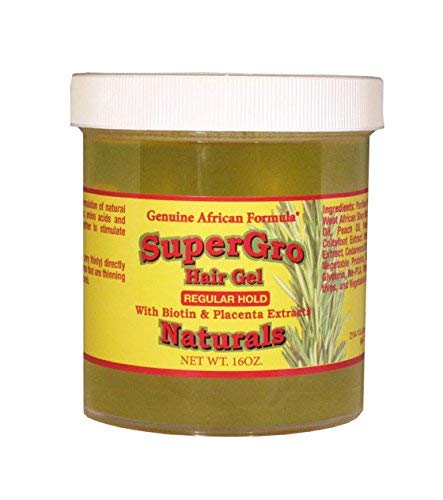 African Formula Super Grow Hair Gel Regular Hold 16oz