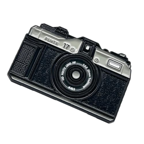 Épingle à broche caméra de cinéma en alliage durable au design élégant