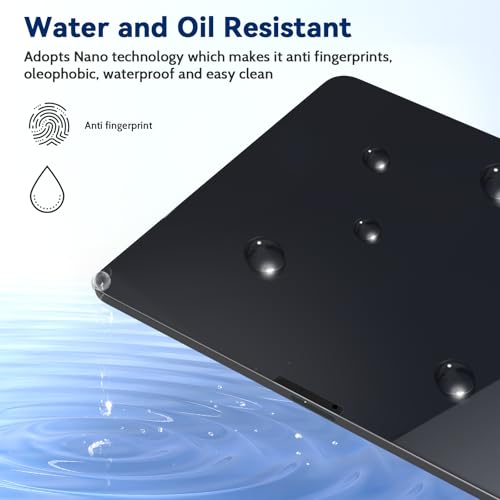 Image of IPROKKO 2 Pack Anti Blue Light Screen Protector Compatible with iPad Pro 11 Inch 5th 6th (2024 2025, M4 M5), Matte Anti Glare Blue Light Filter Eye Protection Cover and Bubble Free