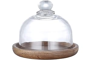 Mini Glass Dessert Dome with Base: A Showcase for Culinary Delights
