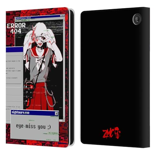 Zombie Makeout Club Étui Portefeuille Housse Cuir Amazon Fire 7 2022