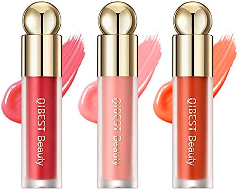 3PCS Soft Cream Blush Makeup,Liquid Blush For Cheeks, Weightless, Long-Wearing, Smudge Proof, Natural-Looking, Dewy Finish, Skin Tint Blush Makeup(#3,#4,#5)
