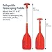 Attwood 11828-1 Emergency 20-inch to 42-inch Telescoping Paddle for Boating, Orange