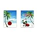 My Scratch Offs Christmas in July Scratch Off Game Cards – 26 Pack of Summer Holiday Party Games – Palm Tree Santa