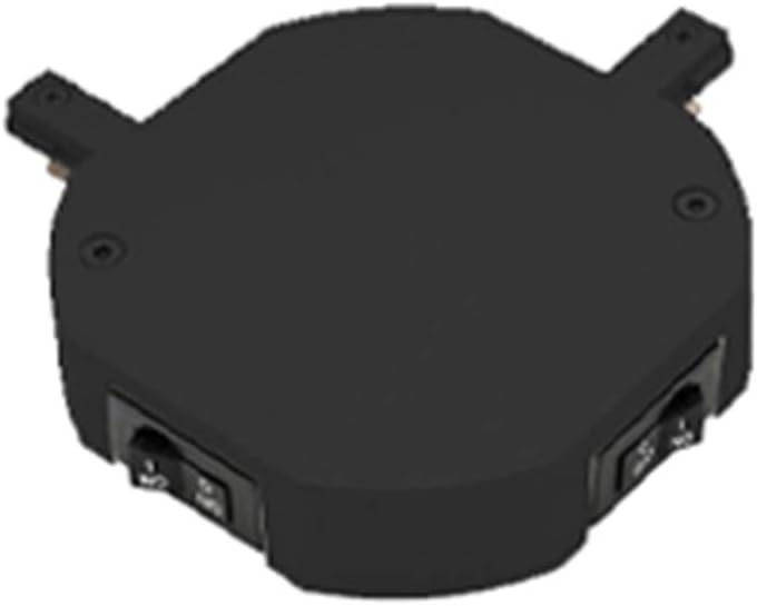 WAC Lighting THL-LEFT-2-10A-BK Double Live End H Track Current Limiter