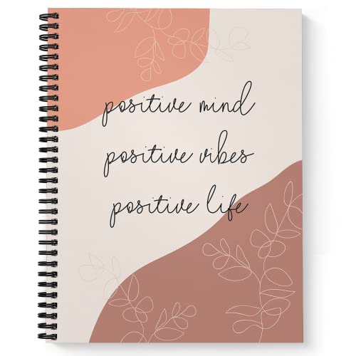 Carnet de notes à spirales positif pour cultiver vos pensées positives au quotidien