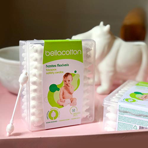 HASTES FLEXIVEIS BELLA COTTON BABY C/50